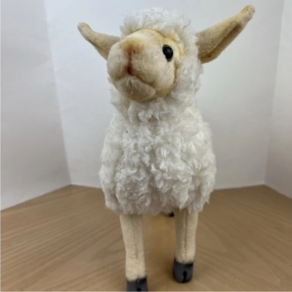 Hansa Plush White Sheep 11” - Picture 2 of 6